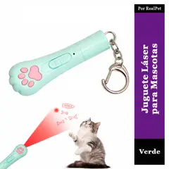 GENERICO - Láser Juguete Interactivo para Gato y Perro Verde