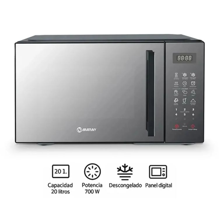Horno Microondas HMM-205N 20 Litros