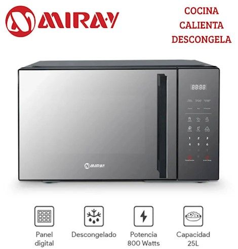 HORNO MICROONDAS 25 L HMM-255N