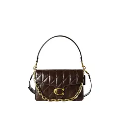 COACH - Cartera Mujer Tabby Chain Café
