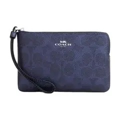 COACH - Cartera Clutch Mujer Gris