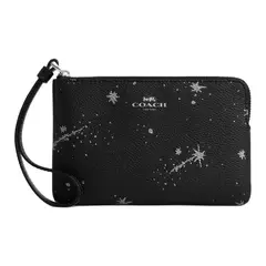 COACH - Cartera Clutch Mujer Gallery Negro