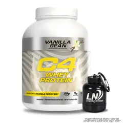 CELLUCOR - C4 Whey Protein 5 LB - Vanilla Bean + Portaproteina