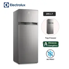 Electrolux - Refrigeradora 205Lt Dos Puertas ERTY20GHZHVI- Gris