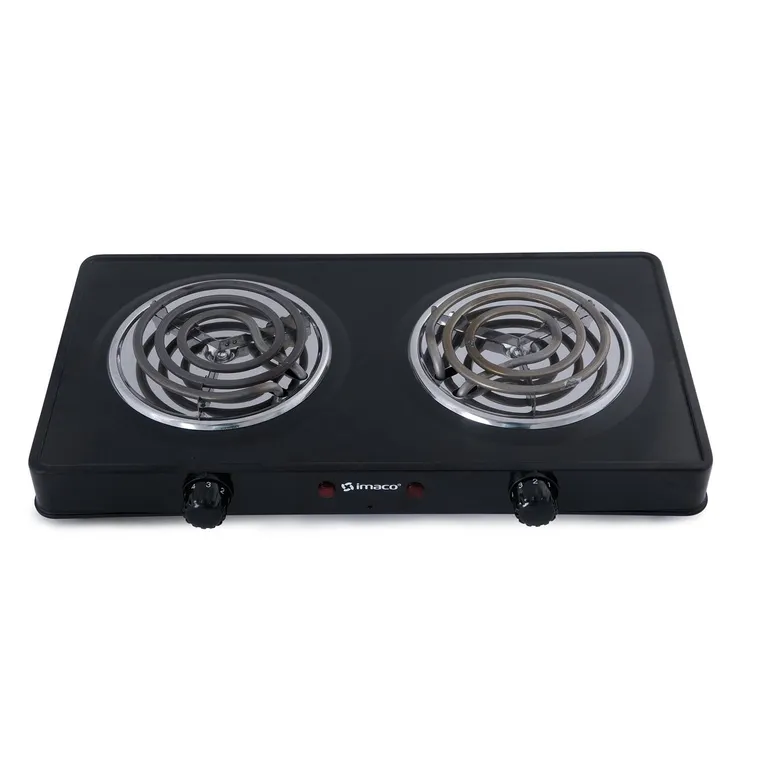 Cocina Eléctrica de 2 Hornillas HP1400 - Negro