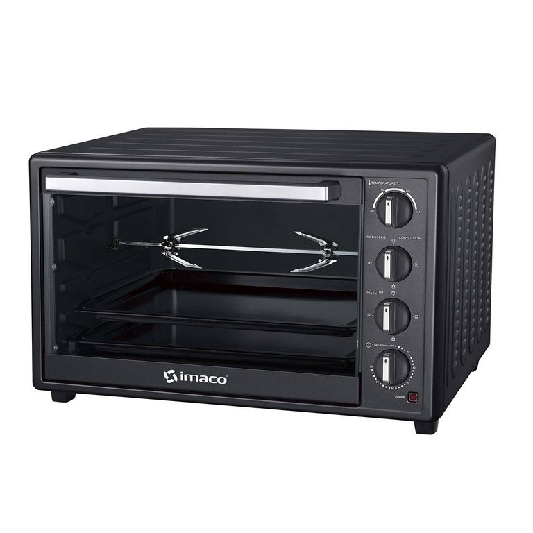 Horno Eléctrico 66 Litros HEB60R con Rosticero 2200W - Negro
