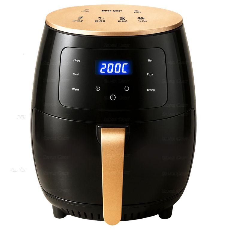 Freidora de Aire Familiar 6 Litros 2400W - Multicocinera Saludable hasta 200°C