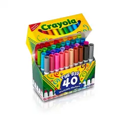 CRAYOLA - Marcadores lavables The Big - surtido x40 und