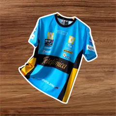 GENERICO - Polo Fernando Alonso Camiseta Corredor Telefonica Piloto Formula 1, 2005