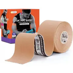 GENERICO - Ok Tape Basic Kinesiotape, Venda Kinesiologica Beige