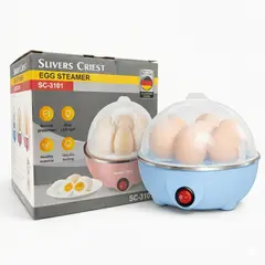 OEM - Hervidor Cocedor De Huevos Eléctrico Celeste