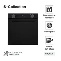SCOLLECTION - Horno Empotrable Pure Black DG1 Pizza 73L