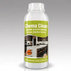 CHEMA - LIMPIADOR PARA PORCELANATO, MARMOL, GRANITO Y TERRAZO 1 LITRO - FACIL DE USAR