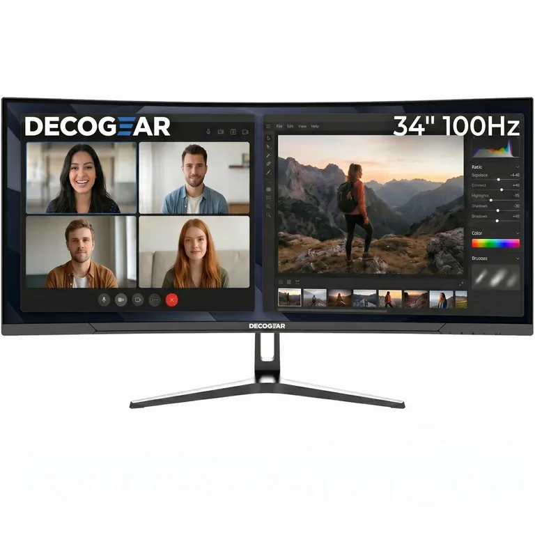 Monitor Ultrawide 34 Curvo UWQHD 100Hz 1ms VA 1500R Ajustable 100% sRGB
