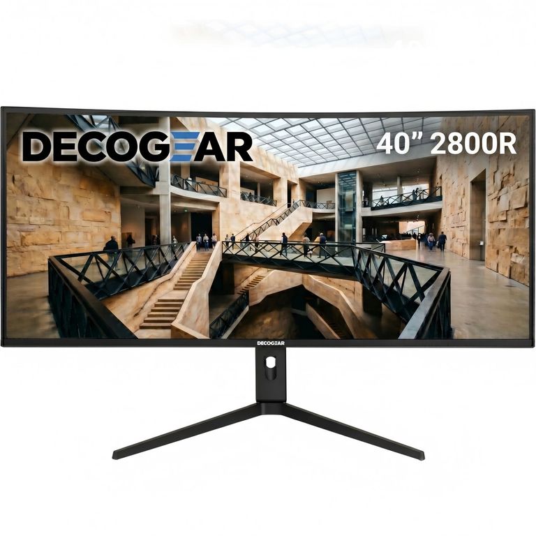Deco Gear 40 Curved Ultrawide Nano IPS Monitor, 75Hz. 5120x2160 5K2K, 219, HDR10, 100% sRGB