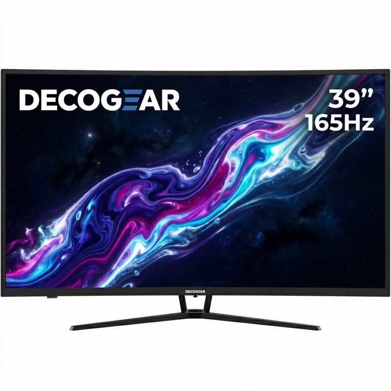 Deco Gear 39 Curved Gaming Monitor, 2560x1440, 1ms MPRT, 165 Hz, 40001, R3000