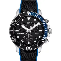 TISSOT - Reloj para Hombre Seastar 1000 Chronograph Negro