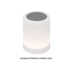 GENERICO - Lámpara Parlante LED Bluetooth Cambia Color