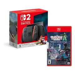 Nintendo - Consola Switch 2 Mario Kart World + Pokemon Legends Z-A