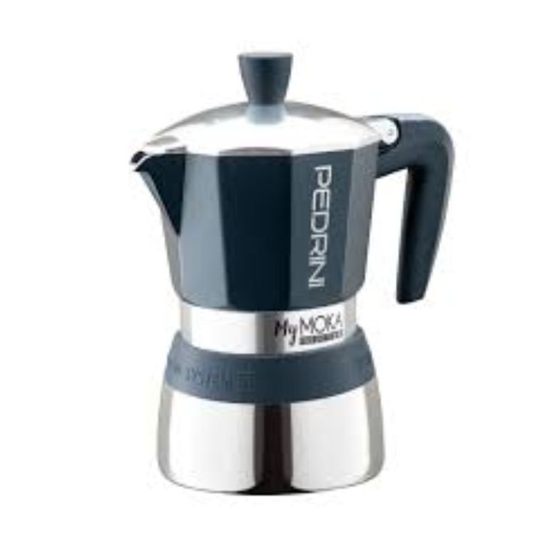 Moka Induccion 2tz Azul Box