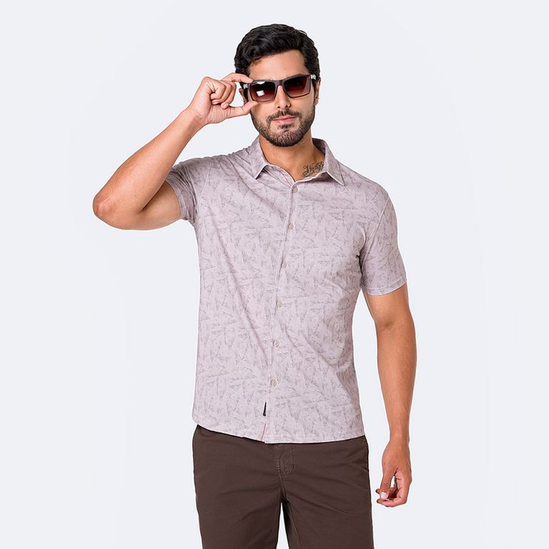 Camisa Moda Brauth Jersey Hombre