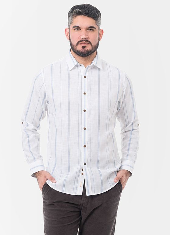 Camisa Moda Eduwar Listada Hombre