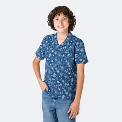 PIONIER - Camisa Moda Kerryh Popelina Niño