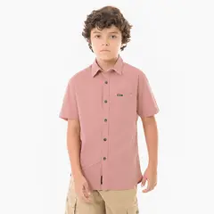 Gzuck - Camisa Moda Silkox Kids Popelina Stretch Niño