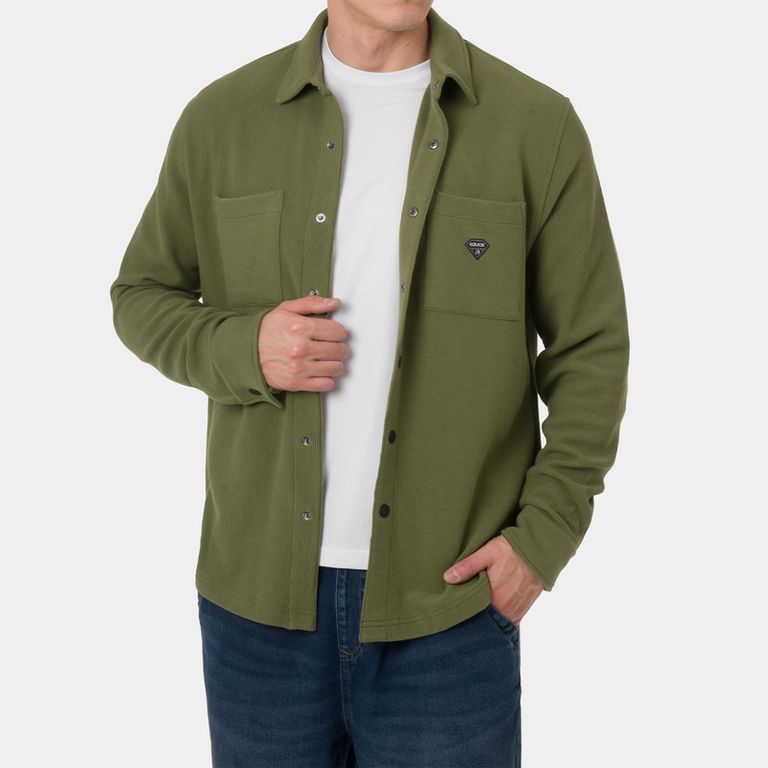 Camisa Camisaco Ylsen Rib Ottoman Hombre