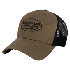 Caterpillar - Gorro Hombre 6 Panel Marrón