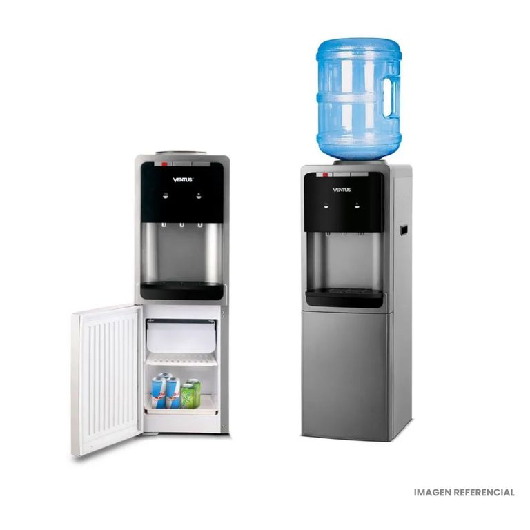 Dispensador de Agua VDA-20 con Compartimiento Refrigerado y 3 Temperaturas
