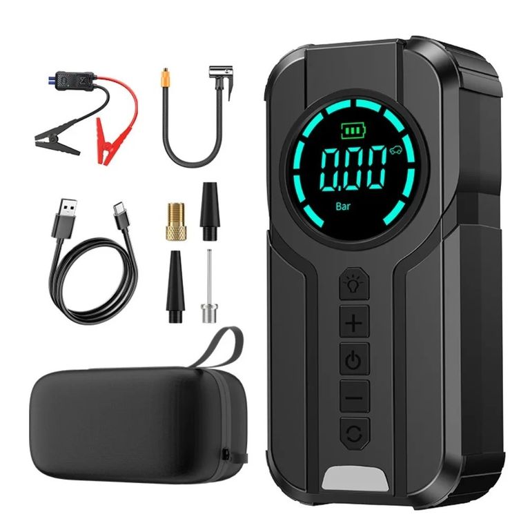 Arrancador De Batería Portátil Multifunción Cargador
