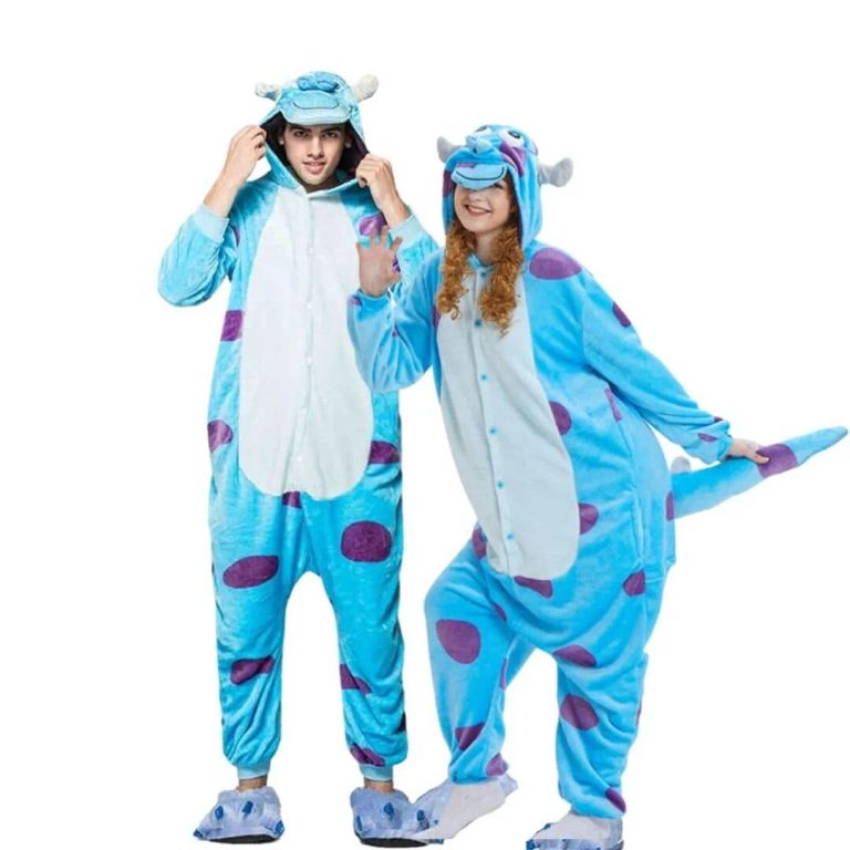 Pijama Sully Monster Adultos Enterizo - Tallas 16 hasta XL