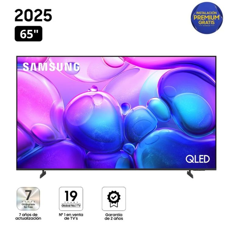 Televisor QLED 65" Smart TV 4K QN65Q6FAAGXPE - Nuevo 2025