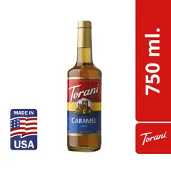 GENERICO - Jarabe Torani Caramelo - botella 750 ml