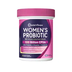 VITAL - Doctor's Recipes Women's Probiotic 100 Billion CFUs - 60 cápsulas vegetales
