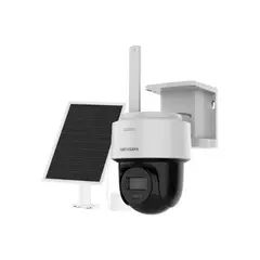 Hikvision - Cámara PT 4MP con Panel Solar 4G HK-DS-2CFSP44G