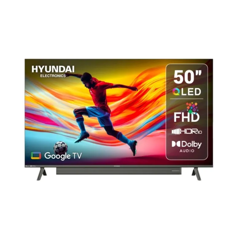TELEVISOR QLED 50” FHD SMART TV GOOGLE TV HYLED5029QFG