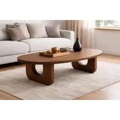 GENERICO - Mesa de Centro de madera Xiomara Decoban Hogar