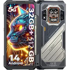 CUBOT - Kingkong X 5G Celular 32GB+512GB-Negro