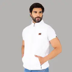 JUSTO - CHALECO BLANCO ACOLCHADO - CABALLERO