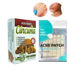 GENERICO - PATCH parche anti acné y jabón Natural de cúrcuma