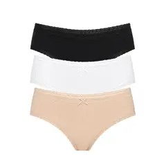 Caffarena - Pantaleta Algodón Sin Costuras Pack 3 51433