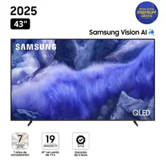 SAMSUNG - Televisor QLED 43" Visión AI Smart TV QN43QEF1 - Nuevo 2025