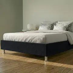 TODO SOBRE HOGAR - Box Tarima Essenza 1.5 Plazas - Negro