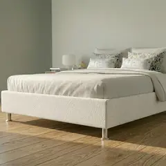 TODO SOBRE HOGAR - Box Tarima Essenza 2 Plazas - Blanco