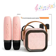 ROHS - Micrófono Karaoke Con Parlante Rosado, Ideal Para Diversión De Los Peques