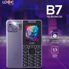 LOGIC - CELULAR B7L 4G COLOR MORADO