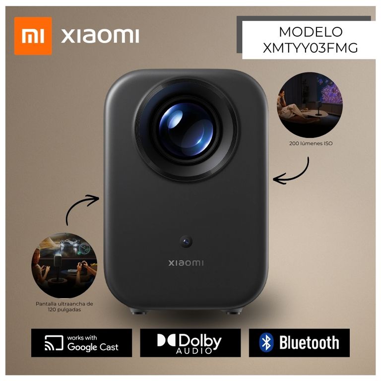 Proyector Inteligente L1 US XMTYY03FMG- Negro