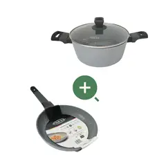 PRESS - SET COCINA PERFECTA 2 PIEZAS / estilo piedra